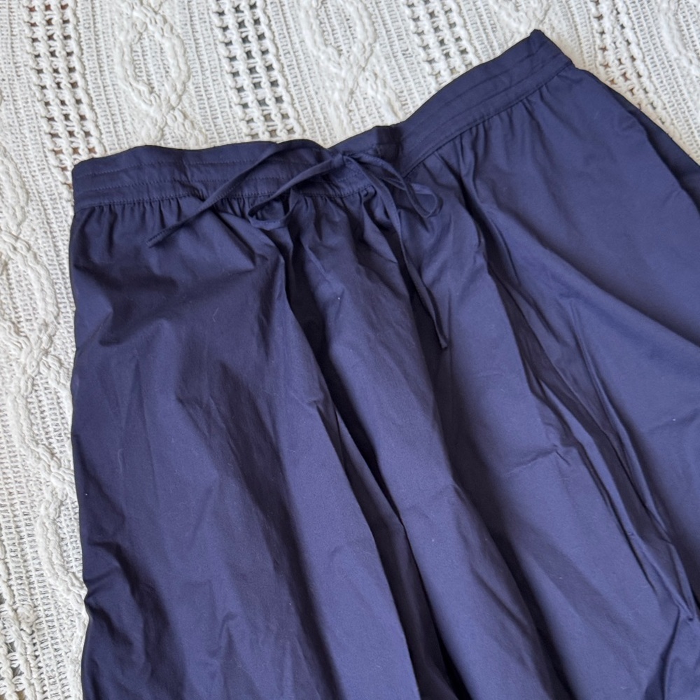 Joie Deep Navy A-Line Skirt - Picture 6 of 11